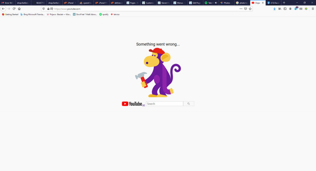 youtube is down. Google is down december 2020 outages